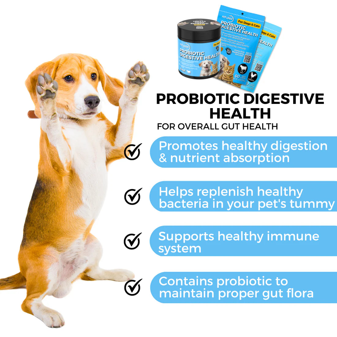 Pet Logic Lactobacillus For Dogs Pet Logic Probiotic Digestive