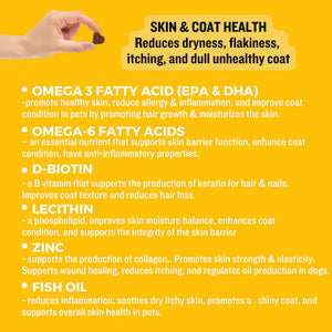 Pet Logic Skin & Coat Health for Dogs & Cats