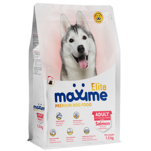 Maxime Elite Premium Dog Food for Adults - Salmon Flavor